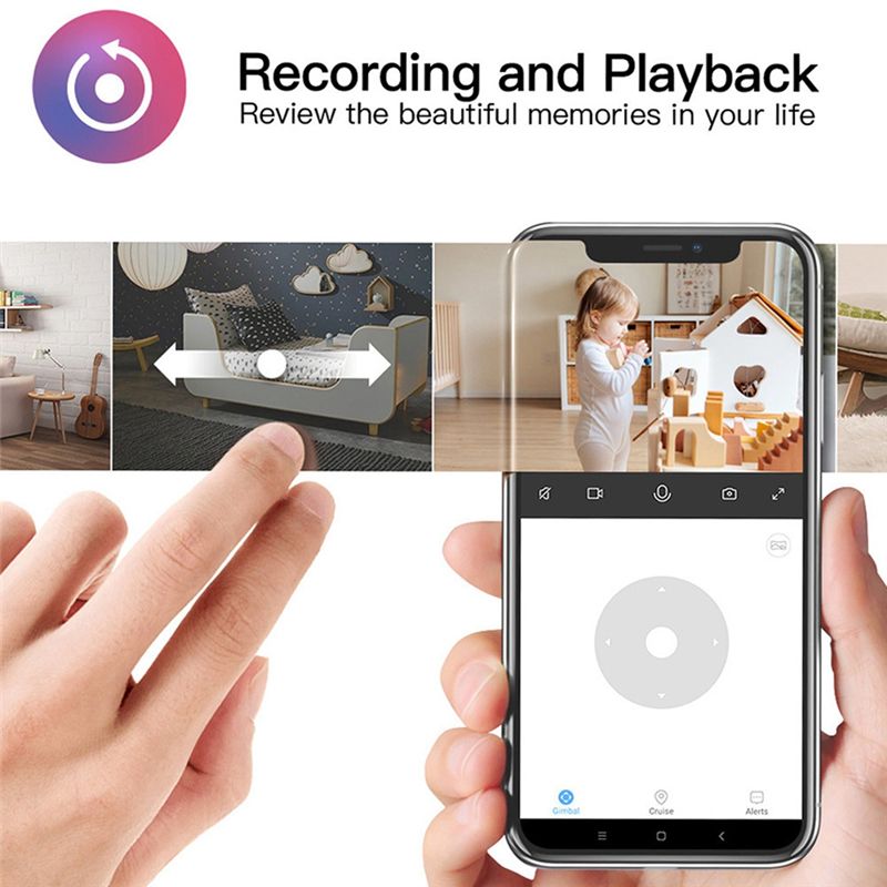 Wireless Baby Monitor - كاميرا واي فاي داخلية أساسية من