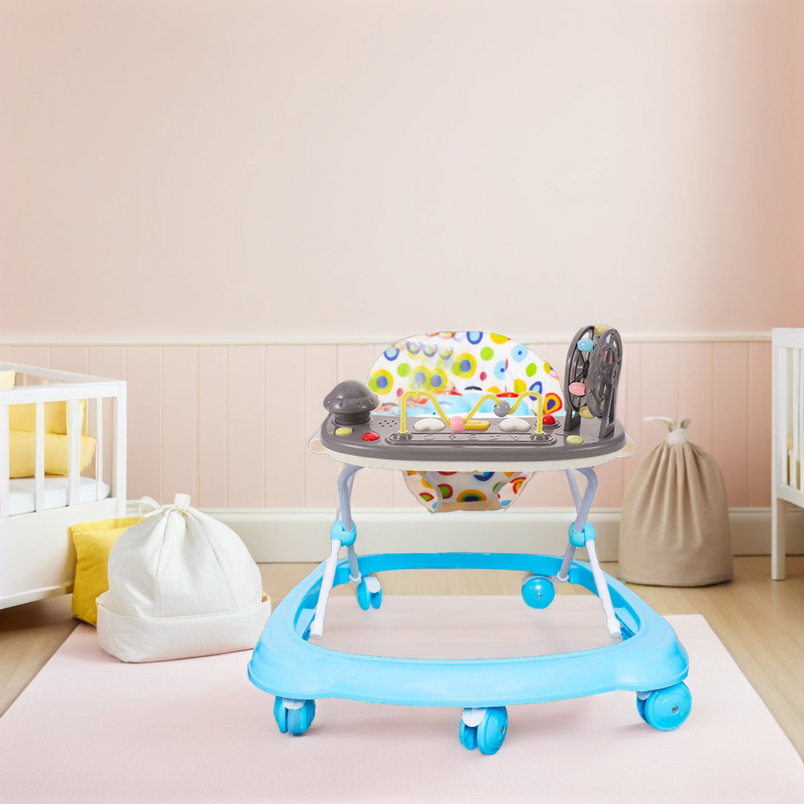 Baby Walker Activity - لوحة موسيقية بديلة لمشاية الأطفال، صينية