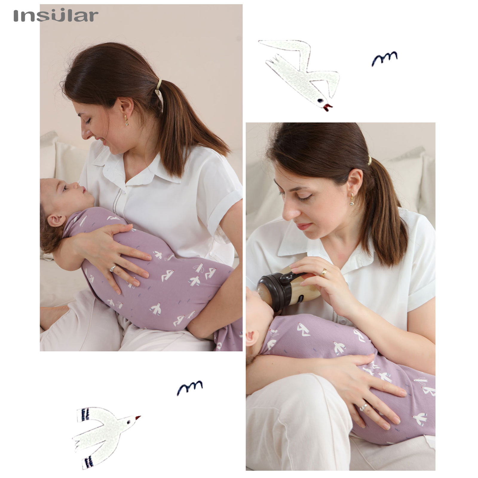 Baby Products For Newborn - جديد الطفل الوليد قماط لينة 100%