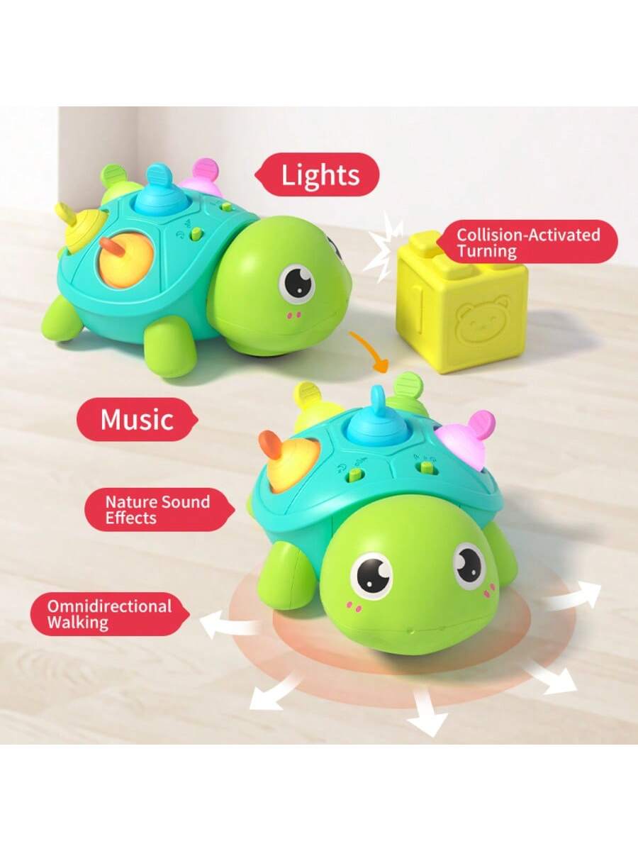 لعبة زحف للأطفال على شكل سلحفا - مراجعة Baby Walker Activity وسعره