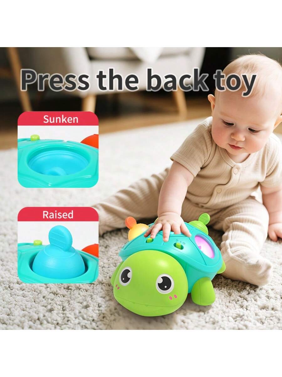 لعبة زحف للأطفال على شكل سلحفا - مراجعة Baby Walker Activity وسعره