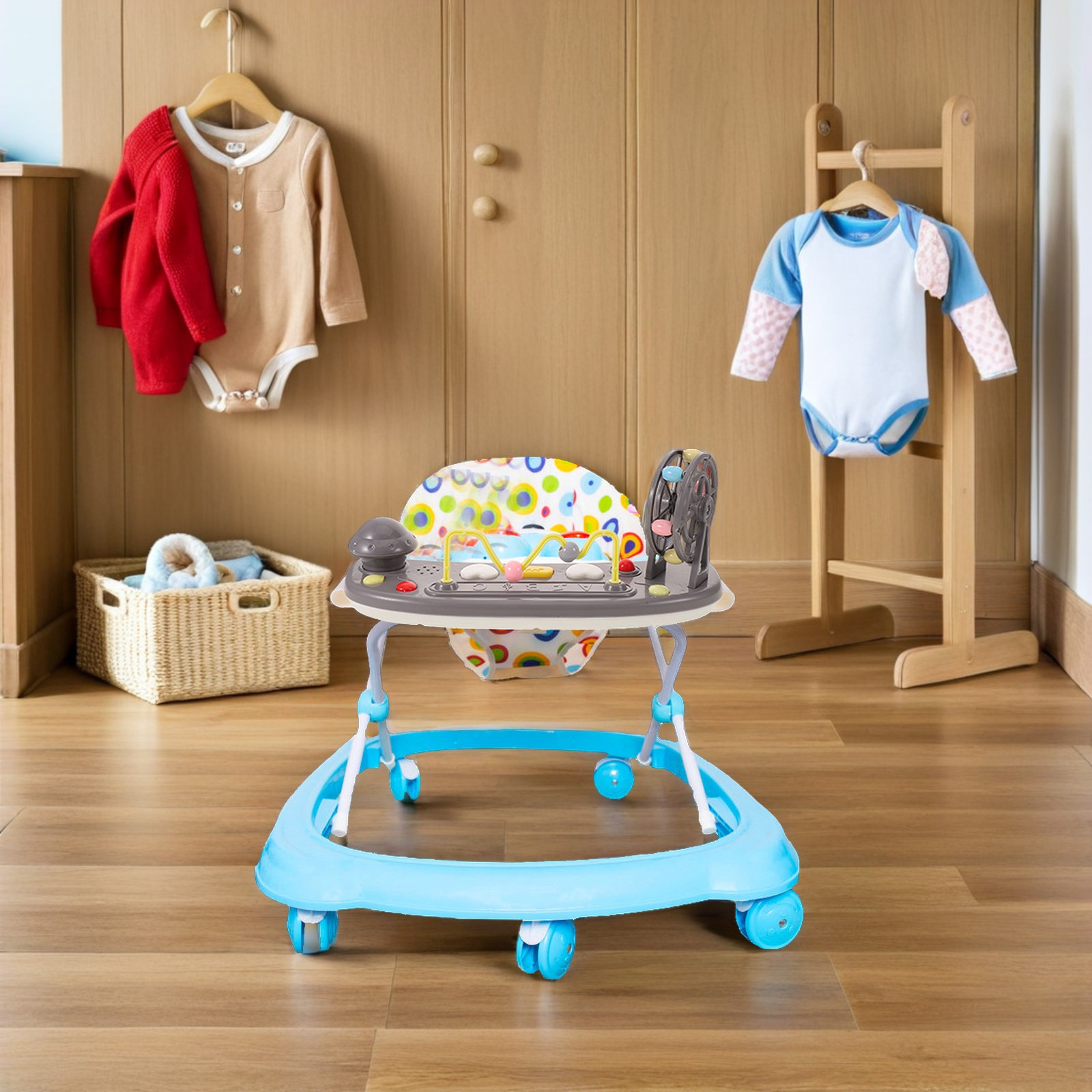لوحة موسيقية بديلة لمشاية الأط - مراجعة Baby Walker Activity وسعره