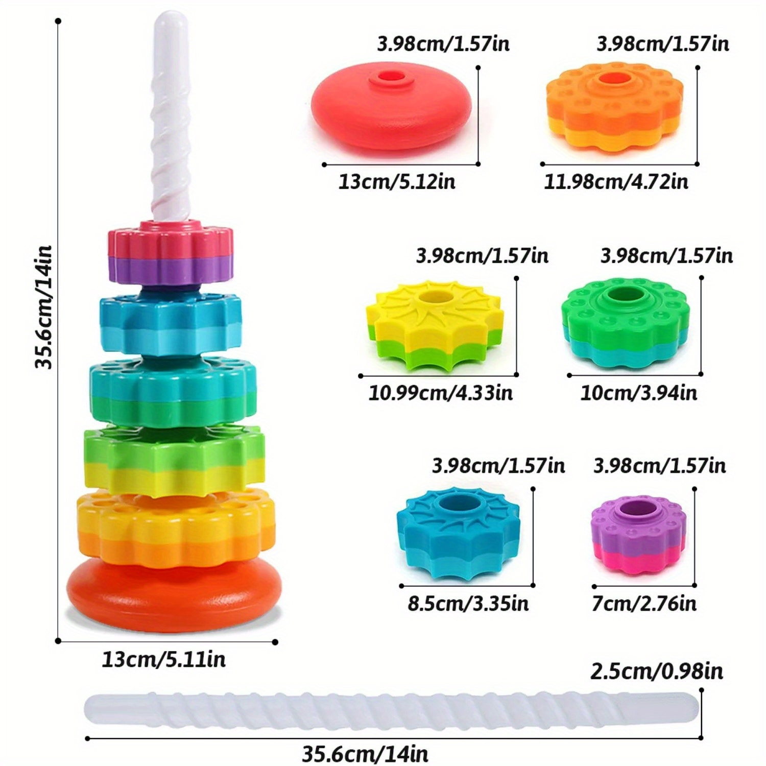 لعبة ألغاز دوارة على شكل برج ق - مراجعة Toddler Learning Tower وسعره