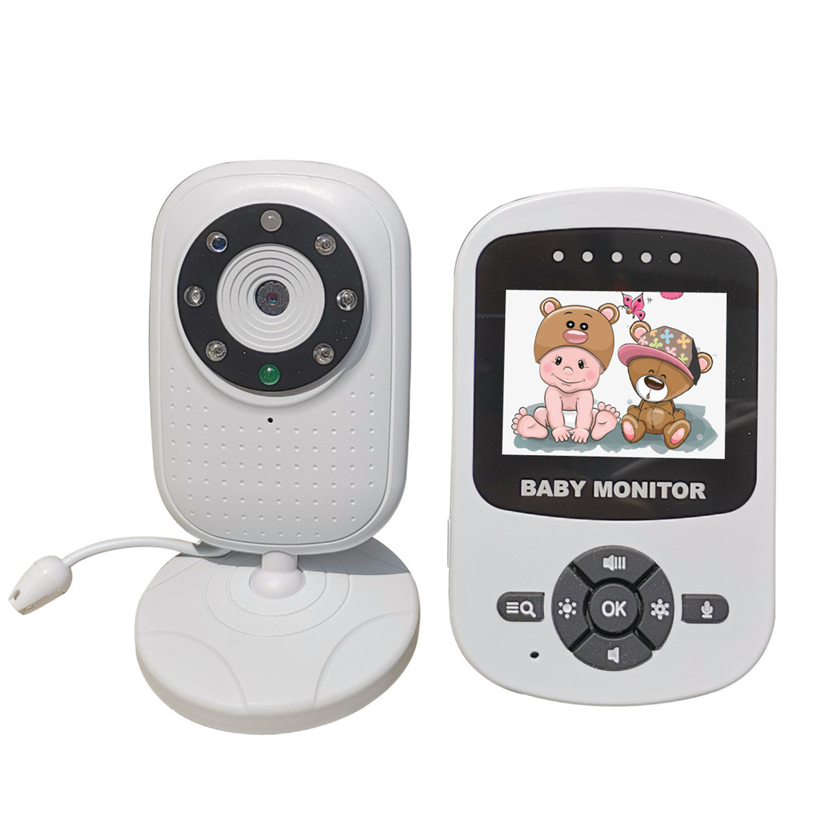 شاشة مراقبة الأطفال TFT مقاس 2 - مراجعة Wireless Baby Monitor وسعره