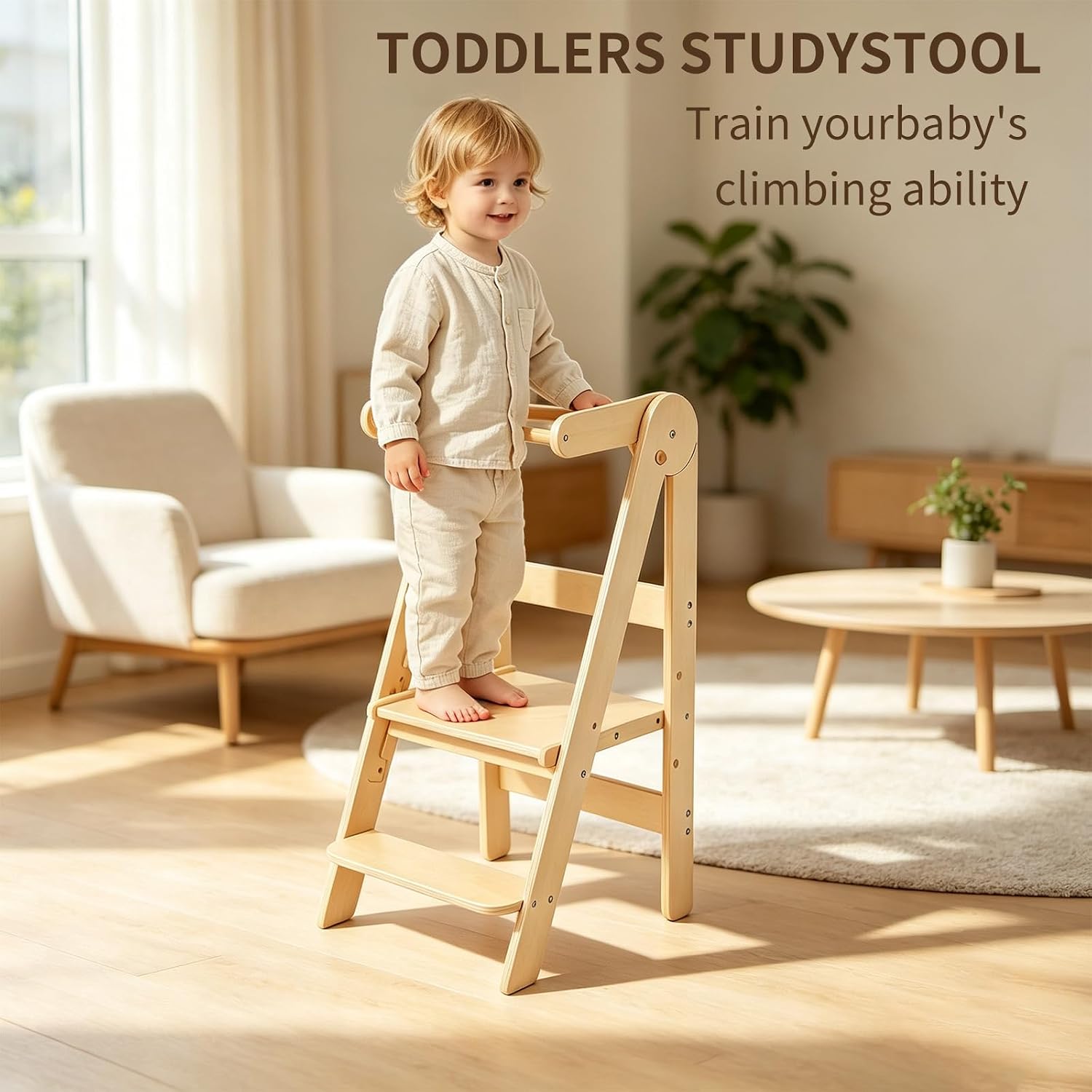 برج أطفال قابل للطي، كرسي درجا - مراجعة Toddler Learning Tower وسعره