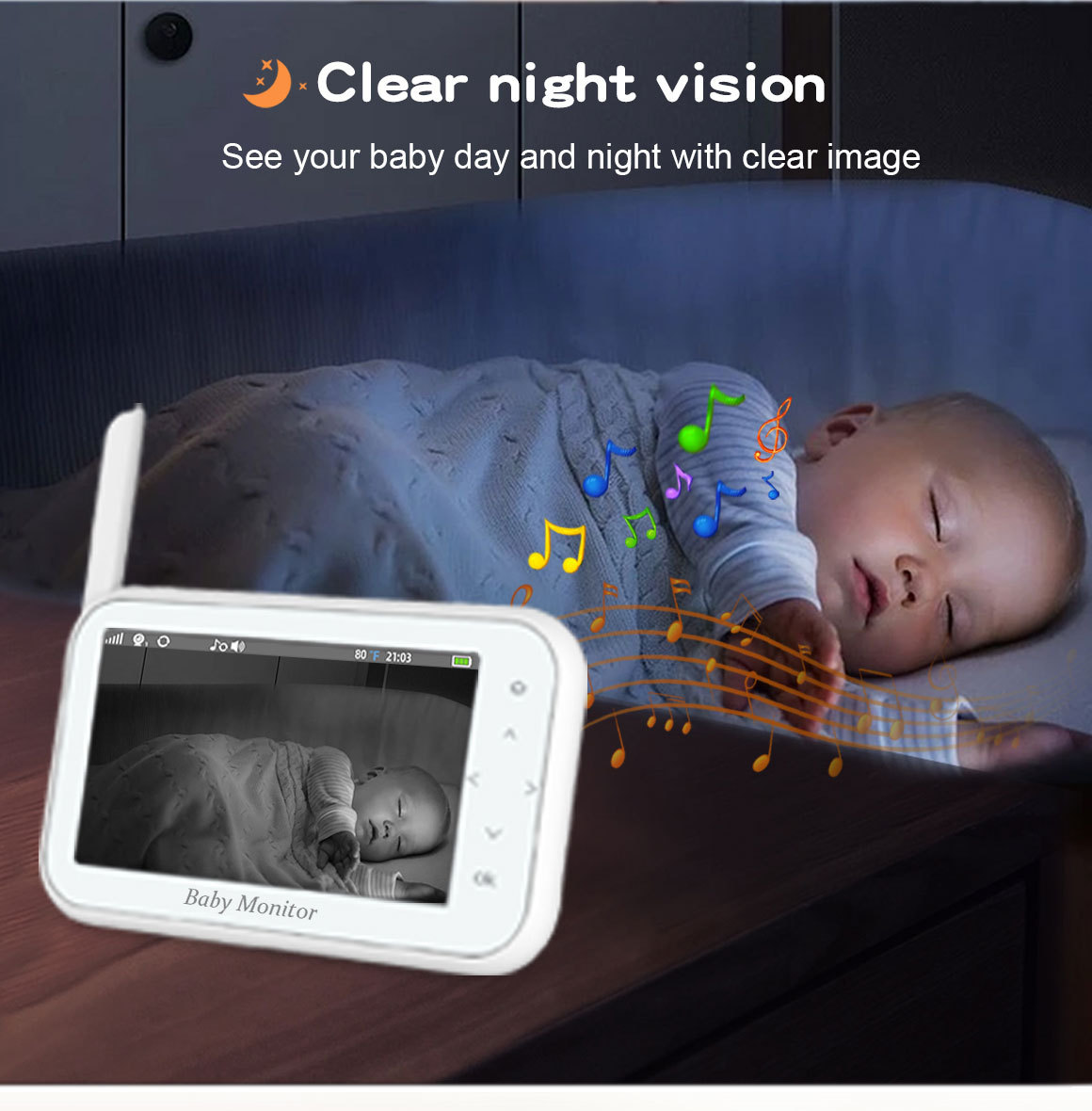 كاميرا مراقبة الأطفال لاسلكية  - مراجعة Wireless Baby Monitor وسعره