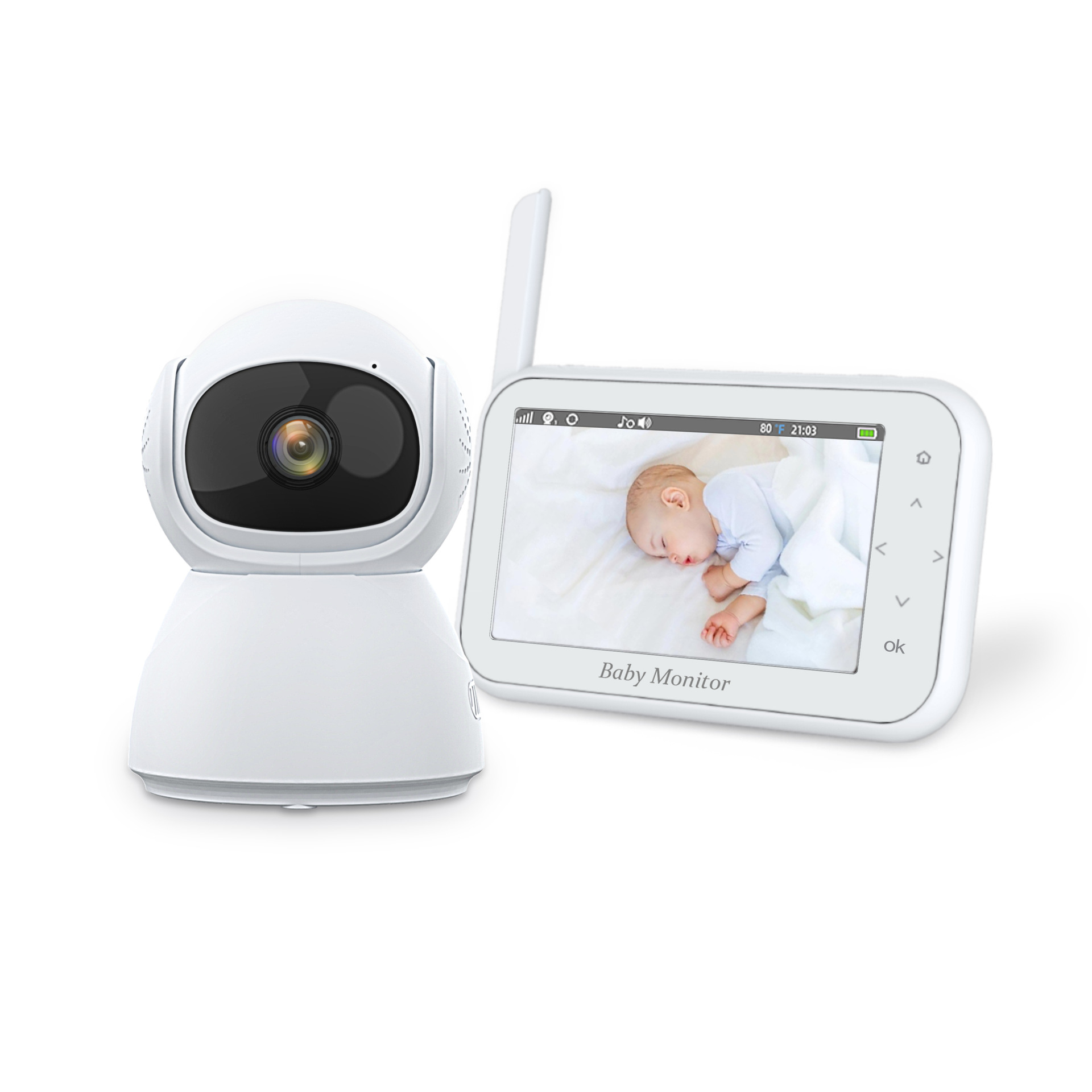 كاميرا مراقبة الأطفال لاسلكية  - مراجعة Wireless Baby Monitor وسعره